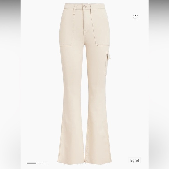 Hudson Faye High-Rise Boot Cut Cargo Pants - Picture 9 of 10